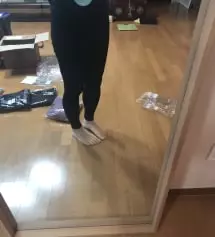 키 164 인데 키작맘께 길이감이 좋아요. 넘 길지않고 딱 좋으네요. 재질도 좋습니다. 