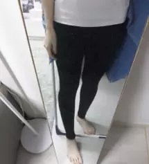 안입은거같이 편하고 좋아요 길이도 딱좋구요~!