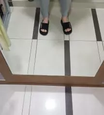 길이딱이에요. 출산전까지 입기에도 두께감도 괜찮은거 같아요.