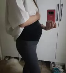 160초반이면 키작맘으로 사라는 후기가 많아서 키작맘으로 샀는데 길이 짱 좋네요 항상