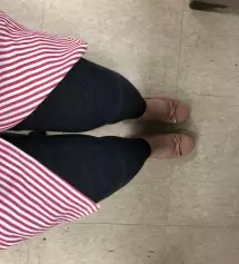 키가 155 인데 길이가 너무 맘에 들어요!! 보통 레깅스 너무 긴데 길이가 딱 맞아요~ 쫀