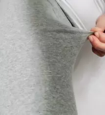 넉넉하니 막달까지 입어도 되겠어요
