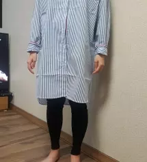 키작은데 괜찮아요 잘입을수있을것 같아요
