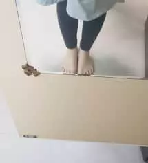 평소 입던 바지들이 맞지 않아서 레깅스를 구매했는데요~
