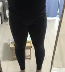 스판끼도 좋고 두께도 적당한 편이라 잘입을 것 같아요 너무 편해요
