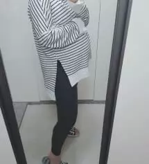 막달되니 기존레깅스는 답답해서
