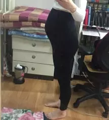 165에 62kg, 임신 7개월차로 접어들었어요. 평소 청바지같은 걸 사면 희안하게 발목 부