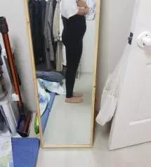 확실히 스키니보다 편하네요!
