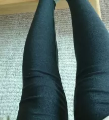 키도커서 레깅스 짧은데
