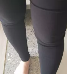 온라인으로 사는거라 사이즈 고민도 있었고 반신반의 했는데 후기보면서 사이즈 선택하