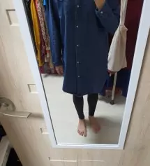 사이즈 고민하다가 M샀는데 예쁘게 잘맞아요!
