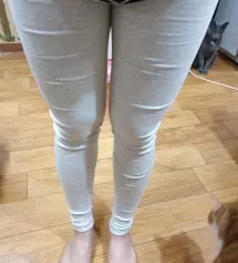 상체에 살이 많은 체형이라, 하의는 보통 M 입는데 만삭&출산 후 산후조리할 때 입