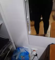 기장 딱이네요. 참고로 저는 키 162지만 하비이고 키에 비해 다리가 긴 편이에요. 임신