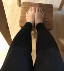 출산 일주일 됐지만 아직 배도 안꺼지고 편안한 레깅스가 필요해서 구매했는데 두께도 