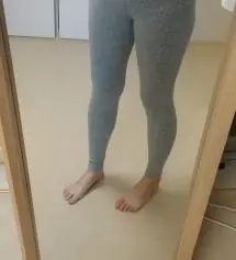 처음 구매할때 사이즈 고민 많이했는데 키작맘s 블랙은 여유있는데 진차콜s은 타이트했