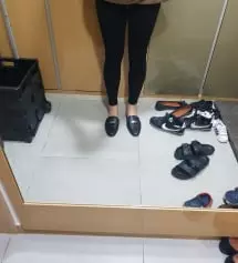 M사이즈1장, L사이즈1장 주문했어요. 3년전 첫째때 샀던거 지금도 잘입어서 같은 레깅스