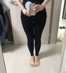 조금씩 배가 나오는것같아서 처음 주문해봤어요~~ 
