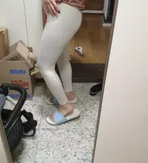 첫째임신때 세**킨에서 샀던 레깅스가 너무 헐렁한것같아
