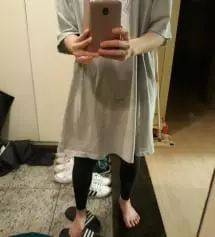 출산한지 한참 지났는데도 레깅스는 소임에서 사네요ㅎ길이도 길고 쫀쫀하고 아는 레깅