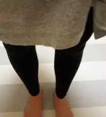 출산한지 한참 지났는데도 레깅스는 소임에서 사네요ㅎ길이도 길고 쫀쫀하고 아는 레깅