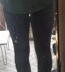 s사려다가 상품평 보고 m샀는데 아직은 살짝 커요 임신 후기되면 잘 맞을꺼 같아요 레깅