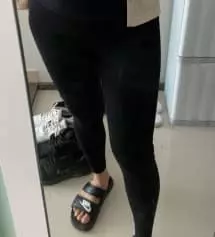 기본으로 시켰더니 약간 길이가 긴것같아서 키작맘으로 교환했어요! 
