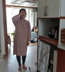 더 살이 찔거 감안해서 큰 사이즈 주문했어요 발목부분도 잘 맞구요 편안합니다