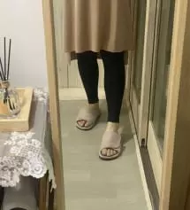 사이즈 딱 잘 맞아요 배나 무릎 부분도편합니다