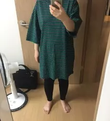 155인데  키작맘인데도  길어요
