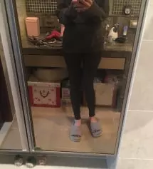 다리쪽은 탄탄히 잡아주고 
