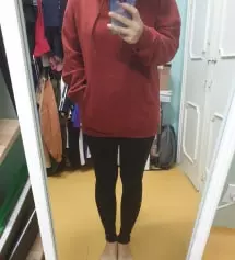 임신 24주 167/67 임산부예요 배도 편하고 레깅스도 잘 맞아요! 편하게 잘 입고 다닐 수