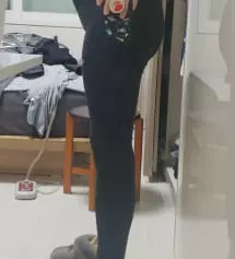 163인데 좀 짧은 느낌으로 입는거 좋아해서 키작맘 "블랙.진차콜" 주문했는데