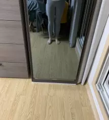 일반 바지는 라지사이즈 입지만 레깅스는 길것 같아서 키작맘 라지로 구매했는데 완전 