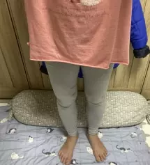 메란지는 좀 얇고 색이 연해서 그런지 라인이 조금 드러나네요
