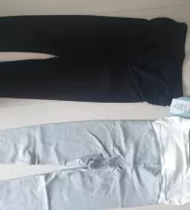 입어봤는데 너무 편하고 딱이네요! 한번 세탁하고 입어야겠어요^^