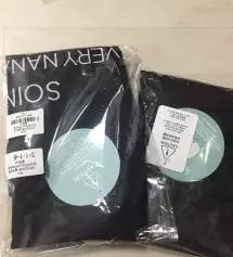 몸을 편안하게 감싸주네요~ 맘에 듭니다. 근데 지금은 조금 더울것 같아요. 쟁여놓고 조