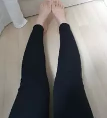 임신전 입던 레깅스들처럼 쫙 달라붙는 느낌은 없지만,
