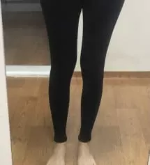 제 키가 170이라 레깅스를 사면 짧을때가 많은데
