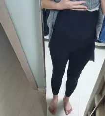 신축성이좋고 톡톡해서 쌀쌀해지면 좋을것같아요