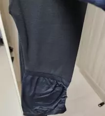 임신하고 주로 원피스위주로 입는데 날씨가 추워져서 레깅스를 구매했습니다.편하게 입