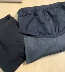 발목 부분이 헐렁하긴한데
