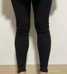 편하고 쫀쫀한데 길이가 좀 길어요~ 한 치수 작게 했어도 좋을 것 같아요.