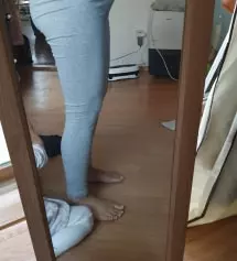 33주 166에 66키로 예요. 두달전에? 주문한 레깅스가 배가 넘 쪼여서 사이즈프리 말고 