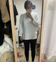 하체 통통이라 L 했더니 다리길이가 조금 남네요…ㅋㅋㅋㅋㅋㅋ
