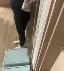 임신 24주에요. 진작 살걸 그랬어요. 넘 편하고 재질도 좋네요. 배도 편안하고 다리도 