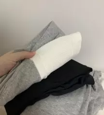 고무줄 바지를 암만 편한걸 입어도 
