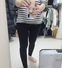 봄도 돌아오고 배도 슬슬 나와서 기본인 레깅스를 구매하려는데 어려웠어요~ 대부분 면
