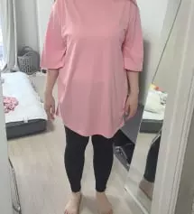 임신 18주차에 구매해서 현재 2주가 흘러 20주차가 되었습니다. 편하게 아주 잘 입고 다