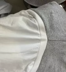 배 부분이 저 흰색 부분이에요. 엄청 편하네요. 다리는 예쁘게 잡아주는데 배 부분은 편