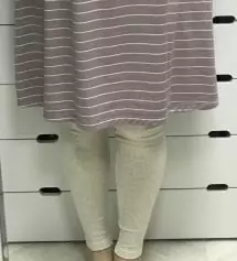 임신후기를 고려해서 L사이즈를 선택했어요.
